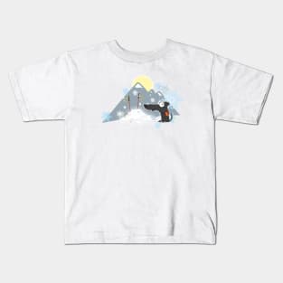 Black rescue Kids T-Shirt